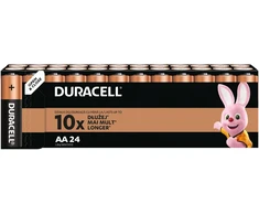 Duracell AA / LR6 šarminės baterijos, 24 vnt.