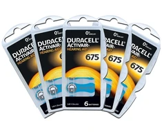 Duracell Activair elementai klausos aparatams 675 PR44, 30 vnt.