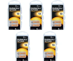 Duracell Activair elementai klausos aparatams 13 PR48, 30 vnt.