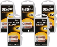 Duracell Activair elementai klausos aparatams 312 PR41, 30 vnt.