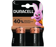 Duracell C / LR14 šarminės baterijos, 24 vnt.