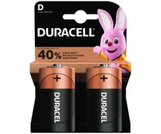 Duracell LR20/D 1.5V šarminiai elementai 2vnt.