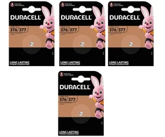 Elementai Duracell 377/376 (SR626SW), 1.55V, 4vnt.