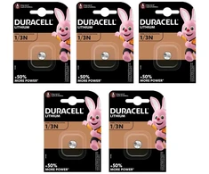 Elementai Duracell CR1/3N, 3V, 5vnt.