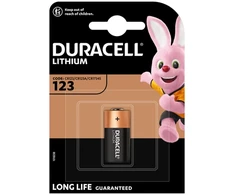 Elementai Duracell CR123, 3V, 1vnt.