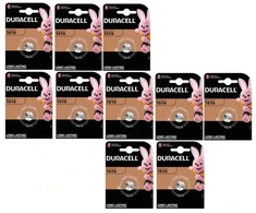 Elementai Duracell CR1616, 3V, 10vnt.