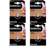 Elementai Duracell CR1620, 3V, 4vnt.