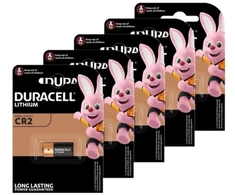 Elementai Duracell CR2, 3V, 5vnt.