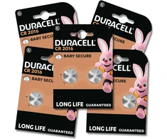 Elementai Duracell CR2016, 3V, 10vnt.