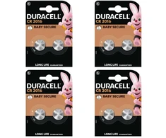 Elementai Duracell CR2016, 3V, 8vnt.