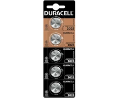 Elementai Duracell CR2025, 3V, 5vnt.