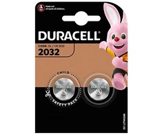 Elementai Duracell CR2032, 3V, 2vnt.