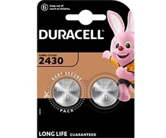 Elementai Duracell CR2430, 3V, 2vnt.