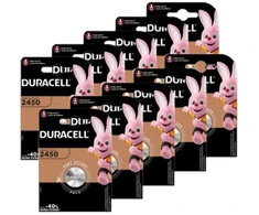 Elementai Duracell CR2450, 3V, 10vnt.