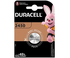 Elementai Duracell CR2450, 3V, 1vnt.