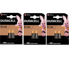 Elementai Duracell LR1, N, 1.5V, 6vnt.