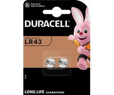 Elementai Duracell LR43, 1.5V, 2vnt.