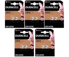 Elementai Duracell LR54, 1.5V, 10vnt.