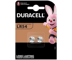 Elementai Duracell LR54, 1.5V, 2vnt.