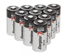 Elementai Energizer CR123 , 10vnt, 3V