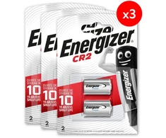 Elementai Energizer CR2 , 6vnt, 3V