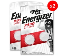 Elementai Energizer CR2430, 4vnt, 3V