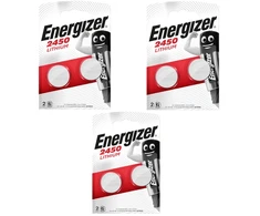 Elementai Energizer CR2450, 6vnt, 3V