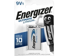 Elementai Energizer Ultimate Lithium 9V, 1vnt