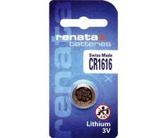Elementai Renata CR1616, 3V, 1vnt.