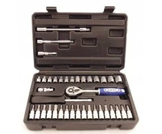 Falon Tech Galvučių rinkinys su terkšle 1/4 (6.3 mm) 38vnt.