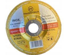 Falon-tech Pjovimo/šlifavimo diskelis metalui 125*6,4*22,23mm