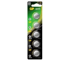 GP Battery GP CR2025 3V elementai, 5 vnt.