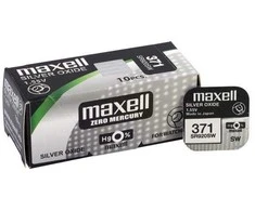 Maxell 371/370/SR 920 SW/G6 10vnt. sidabro oksido elementai.