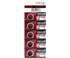 Maxell CR1620 3V, 5 vnt.