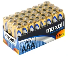 Maxell elementai LR3 AAA, 32vnt