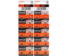 Maxell elementai LR41/AG3/LR41 1.5V 20vnt.