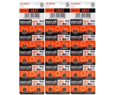 Maxell elementai LR41/AG3/LR41 1.5V 30vnt.