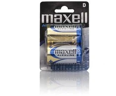 Maxell LR20 / D 1,5V 2vnt. šarminiai elementai.