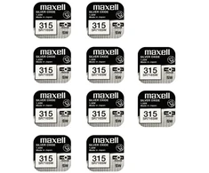 Maxell sidabro oksido baterijos 315 SR716SW 1.55V, 10vnt.