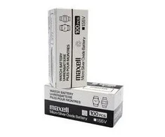 Maxell sidabro oksido baterijos 364 SR621SW 1.55V, 100vnt.