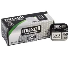 Maxell sidabro oksido baterijos 373/SR 916 SW 1.55V, 10vnt.