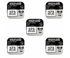 Maxell sidabro oksido baterijos 373 SR916SW 1.55V, 5vnt.