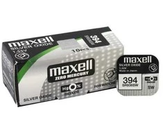 Maxell sidabro oksido baterijos 394/380/SR 936 SW/G9 1.55V, 10vnt.