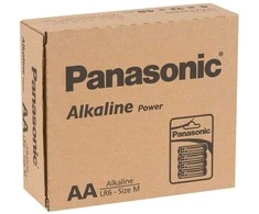 Panasonic Alkaline AA/LR6 šarminiai elementai 48vnt. dežutė.
