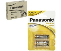 Panasonic Alkaline AAA/LR3 šarminiai elementai 48vnt. dežutė.