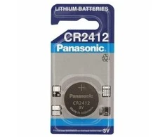 Panasonic CR2412 3V ličio diskinė baterija.