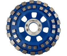 Stoner Profesionalus deimantinis šlifavimo diskas betonui 125mm, 22.2mm.
