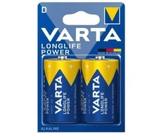 Varta Longlife Power LR20/D 1.5V šarminiai elementai 2vnt.