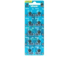 Vinnic L754, AG5, LR48 šarminės baterijos, 10 vnt.