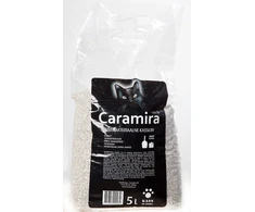Caramira kačių kraikas antibakterinis-bentonitinio molio kraikas 5L 5kg iškepimas